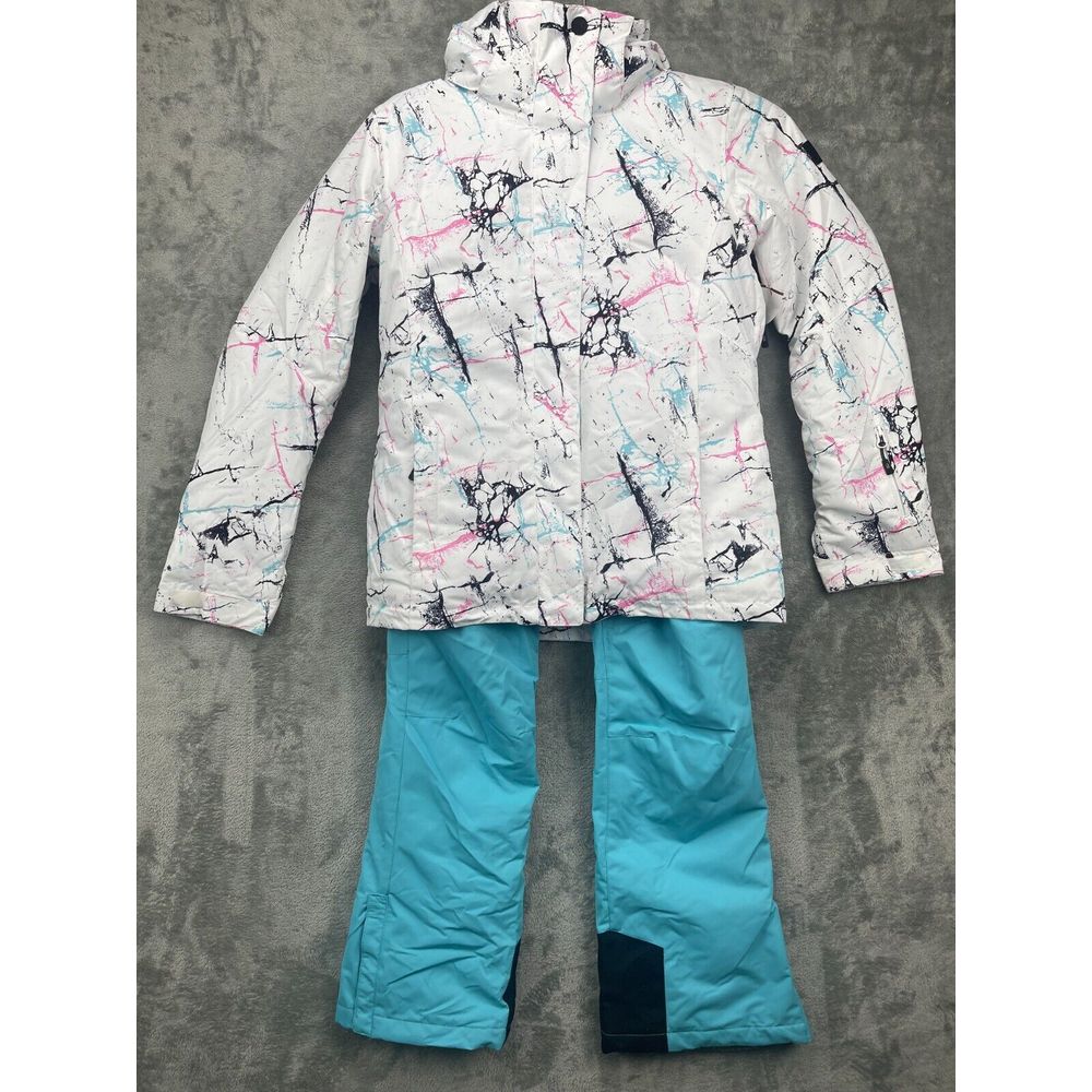 Smn Women's Ski Suit Windproof Waterproof Snowsuit Size Small